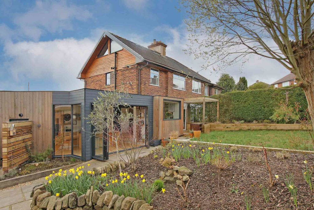 self-build home near Wakefield